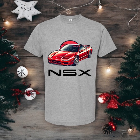 NSX Graphic Grey T-Shirt - Picture 1 of 1